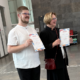 Pfarrer Tobias Habicht und Dekanin i. R. Anne-Kathrin Kruse mit ihren Urkunden – Predigtpreis 2026